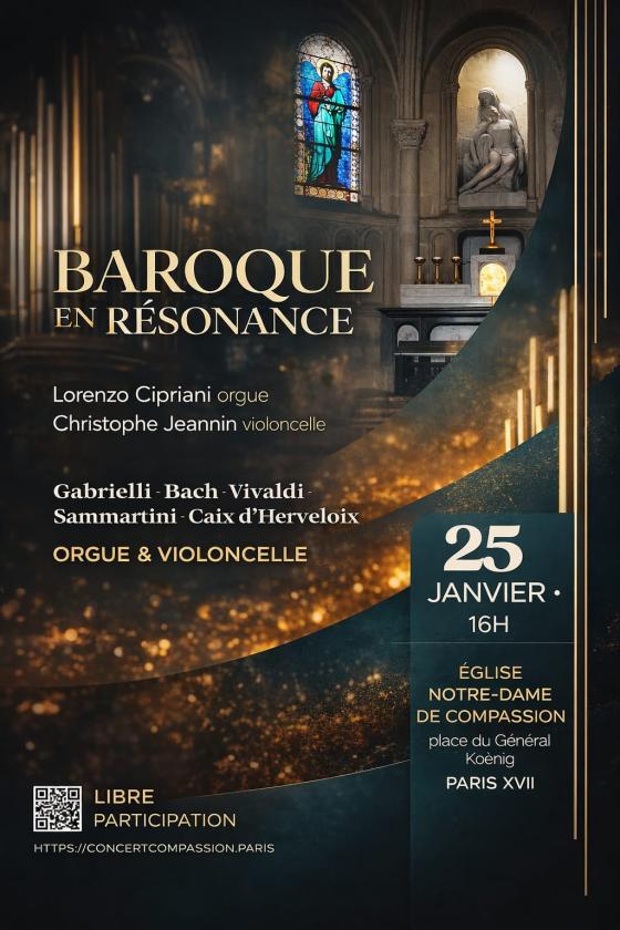 sortie à PARIS 17, Paris. BAROQUE EN RÉSONANCE Sortir à PARIS 17(Paris). PARIS 17.