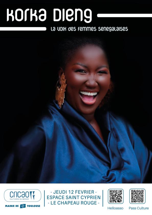 sortie à TOULOUSE, Haute Garonne. KORKA DIENG Sortir à TOULOUSE(Haute Garonne). TOULOUSE.