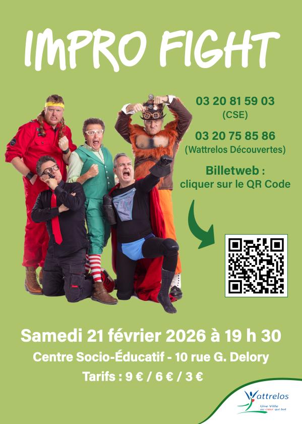 sortie à WATTRELOS, Nord. IMPROFIGHT Sortir à WATTRELOS(Nord). WATTRELOS.