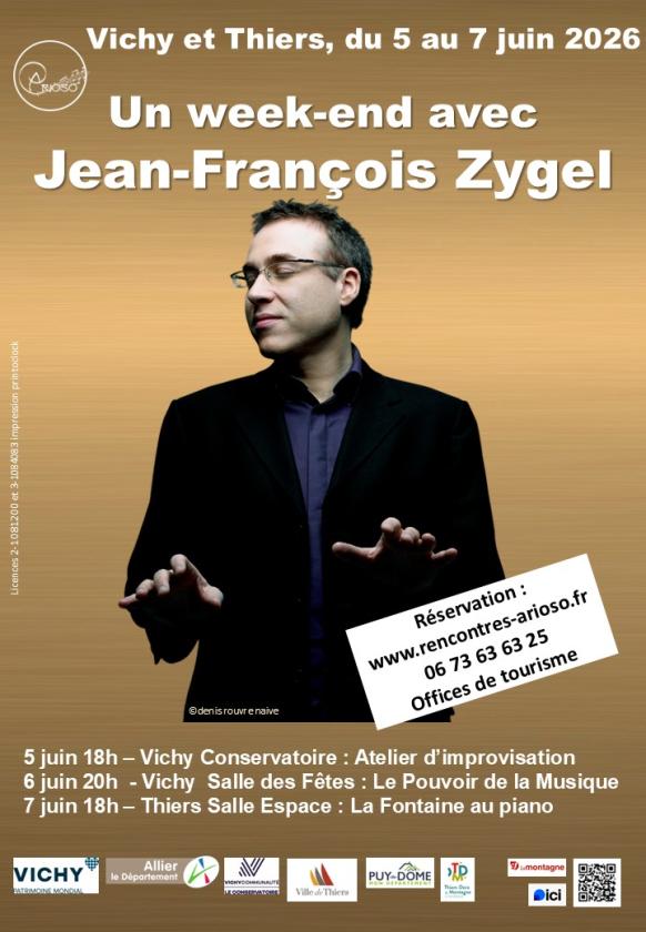 sortie à VICHY, Allier. LE POUVOIR DE LA MUSIQUE PAR JEAN-FRANÇOIS ZYGEL Sortir à VICHY(Allier). VICHY.