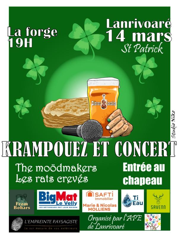 Sortir &agrave; LANRIVOARE(Finist&egrave;re). LANRIVOARE.