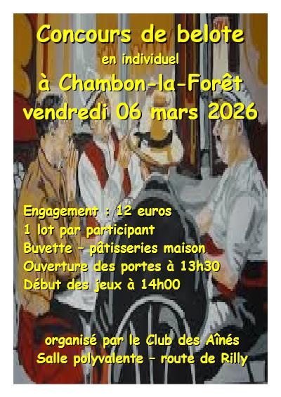 Sortir &agrave; CHAMBON LA FORET(Loiret). CHAMBON LA FORET.