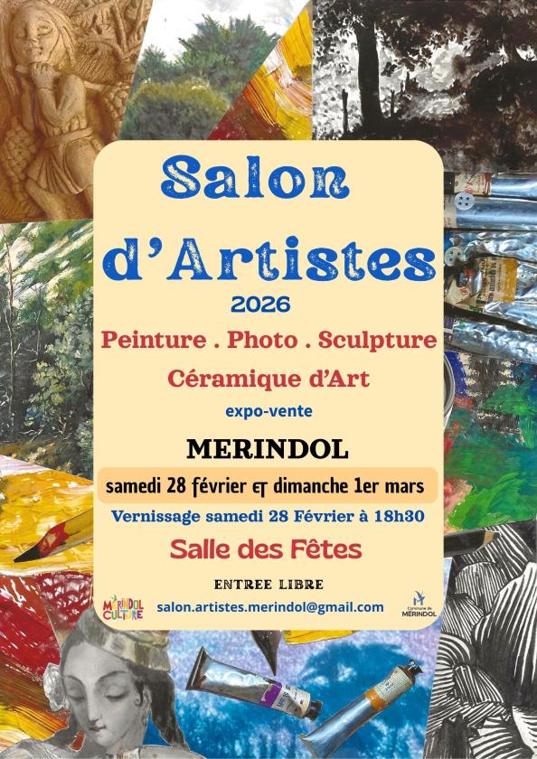 sortie à MERINDOL, Vaucluse. SALON D'ARTISTES Sortir à MERINDOL(Vaucluse). MERINDOL.