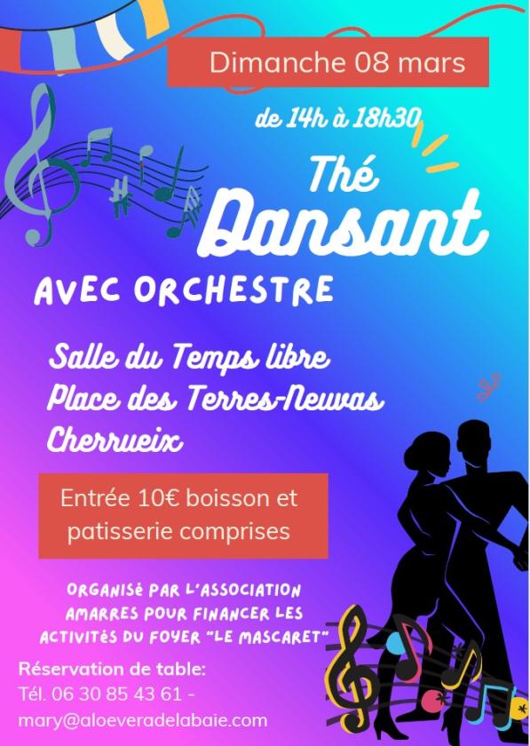 sortie à CHERRUEIX, Ille et Vilaine. THÉ DANSANT Sortir à CHERRUEIX(Ille et Vilaine). CHERRUEIX.