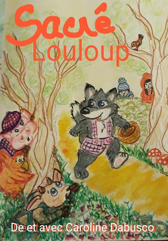 sortie à NIMES, Gard. SACRÉ LOULOUP Sortir à NIMES(Gard). NIMES.