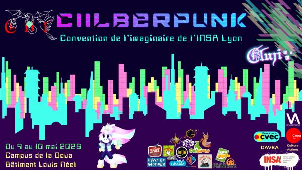 sortie à VILLEURBANNE, Rhône. CIILBERPUNK, LA CONVENTION DE L’IMAGINAIRE DE L’IN Sortir à VILLEURBANNE(Rhône). VILLEURBANNE.
