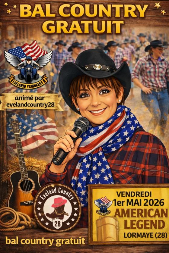 sortie à LORMAYE, Eure et Loir. 9EME EDITION D'AMERICAN LEGEND Sortir à LORMAYE(Eure et Loir). LORMAYE.