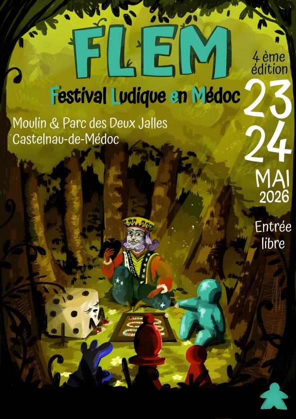 sortie à CASTELNAU DE MEDOC, Gironde. FESTIVAL LUDIQUE EN MÉDOC (FLEM) Sortir à CASTELNAU DE MEDOC(Gironde). CASTELNAU DE MEDOC.