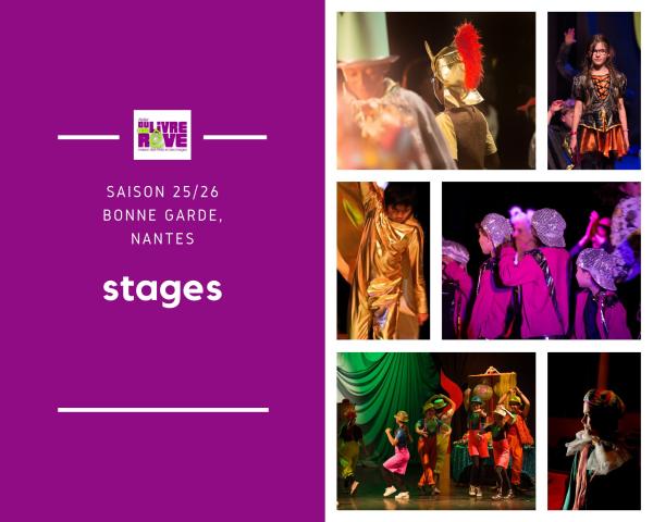 sortie à NANTES, Loire Atlantique. STAGE DE THÉÂTRE "LIVRES EN SCÈNE!" Sortir à NANTES(Loire Atlantique). NANTES.