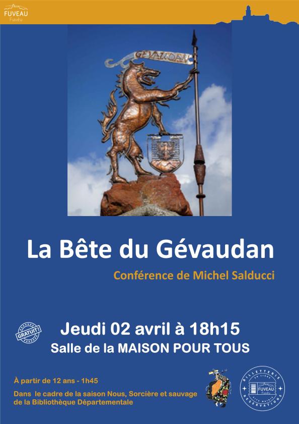 sortie à FUVEAU, Bouches du Rhône. LA BÊTE DU GÉVAUDAN Sortir à FUVEAU(Bouches du Rhône). FUVEAU.