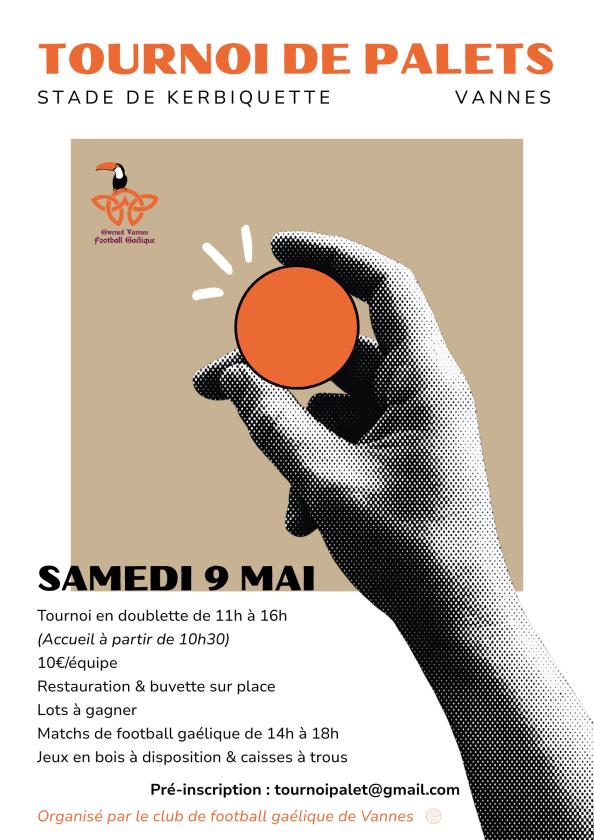 sortie à VANNES, Morbihan. TOURNOI DE PALET Sortir à VANNES(Morbihan). VANNES.