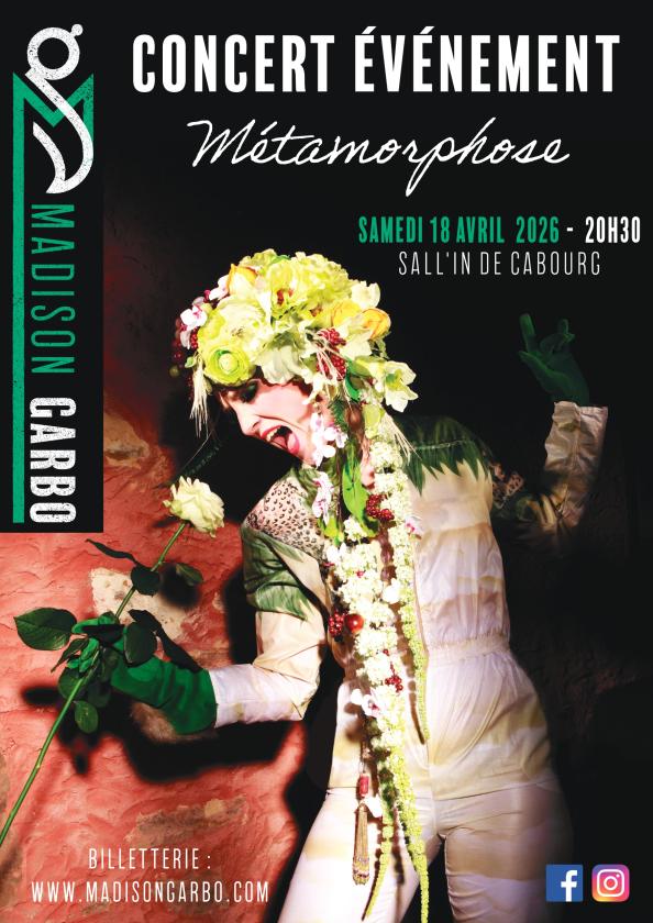 sortie à CABOURG, Calvados. MADISON GARBO EN CONCERT À CABOURG Sortir à CABOURG(Calvados). CABOURG.