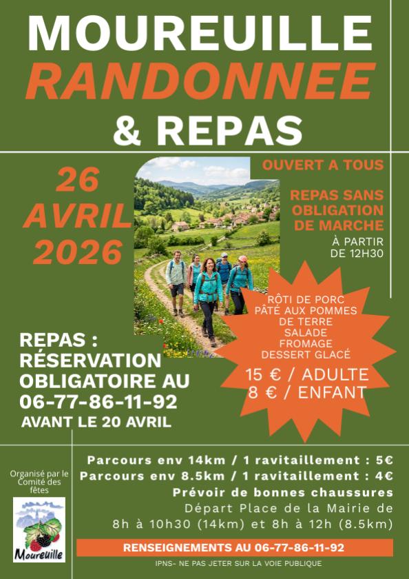 Sortir &agrave; MOUREUILLE(Puy de D&ocirc;me). MOUREUILLE.