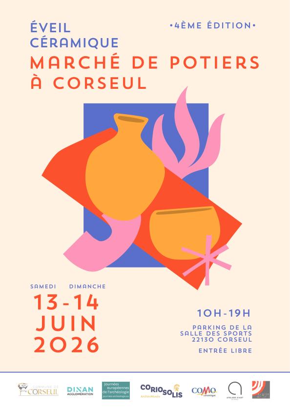 sortie à CORSEUL, Côtes d'Armor. MARCHÉ DE POTIER À CORSEUL Sortir à CORSEUL(Côtes d'Armor). CORSEUL.