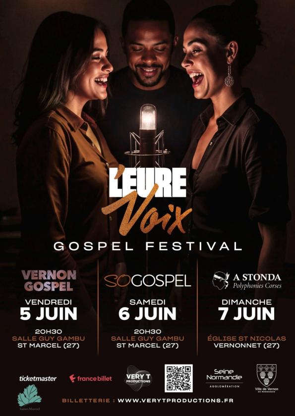 sortie à ST MARCEL, Eure. L'EURE VOIX GOSPEL FESTIVAL Sortir à ST MARCEL(Eure). ST MARCEL.