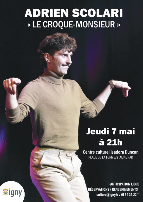 sortie à IGNY, Essonne. LE CROQUE MONSIEUR Sortir à IGNY(Essonne). IGNY.