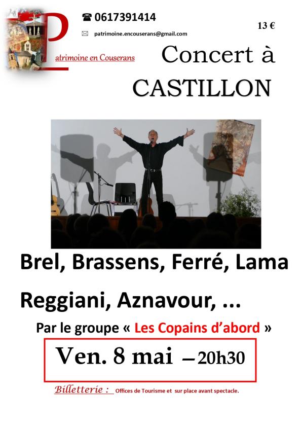 Sortir &agrave; CASTILLON EN COUSERANS(Ari&egrave;ge). CASTILLON EN COUSERANS.