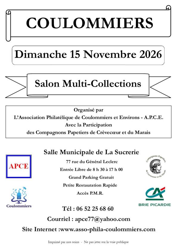 Sortir &agrave; COULOMMIERS(Seine et Marne). COULOMMIERS.