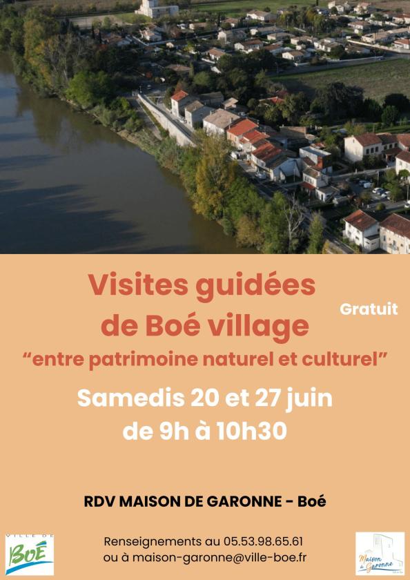 Sortir &agrave; BOE(Lot et Garonne). BOE.