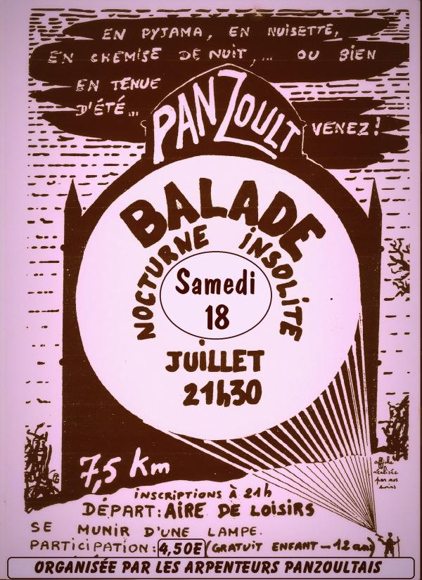 sortie à PANZOULT, Indre et Loire. BALADE NOCTURNE INSOLITE Sortir à PANZOULT(Indre et Loire). PANZOULT.