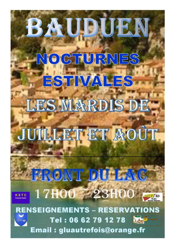 Sortir &agrave; BAUDUEN(Var). BAUDUEN.