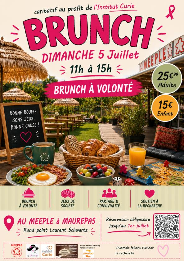 sortie à MAUREPAS, Yvelines. BRUNCH CARITATIF DES DEMOI'ZEN AU MEEPLE Sortir à MAUREPAS(Yvelines). MAUREPAS.