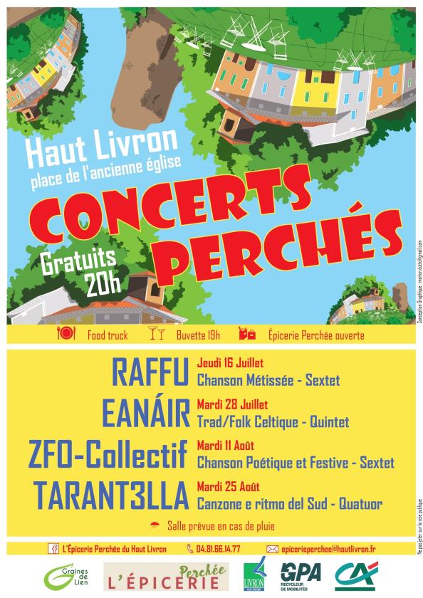 sortie à LIVRON SUR DROME, Drôme. LES CONCERTS PERCHÉS DU HAUT LIVRON Sortir à LIVRON SUR DROME(Drôme). LIVRON SUR DROME.