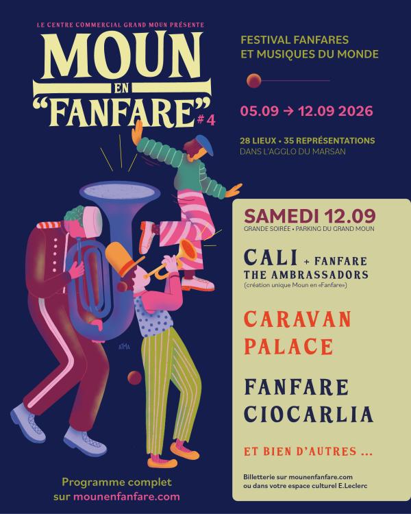 sortie à ST PIERRE DU MONT, Landes. LA GRANDE SOIRÉE DU MOUN EN « FANFARE » #4 Sortir à ST PIERRE DU MONT(Landes). ST PIERRE DU MONT.