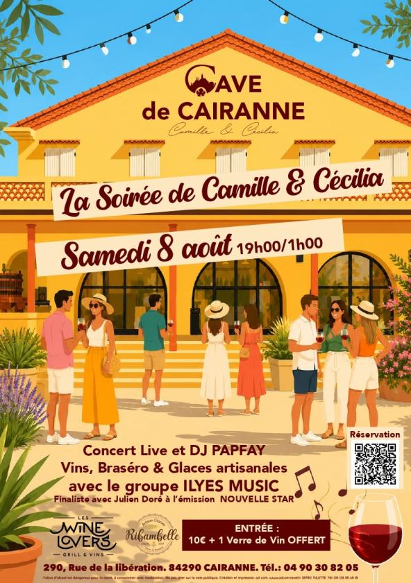 Sortir &agrave; CAIRANNE(Vaucluse). CAIRANNE.