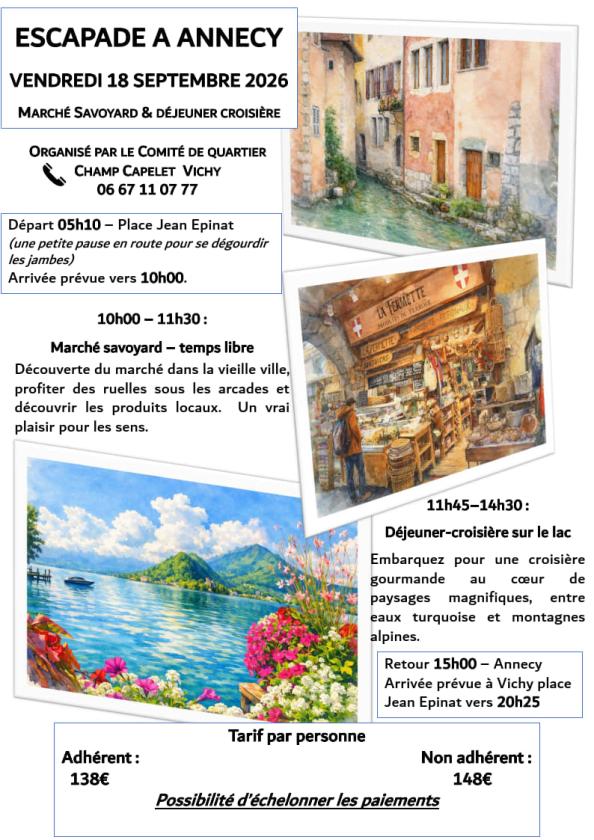 Sortir &agrave; ANNECY(Haute Savoie). ANNECY.