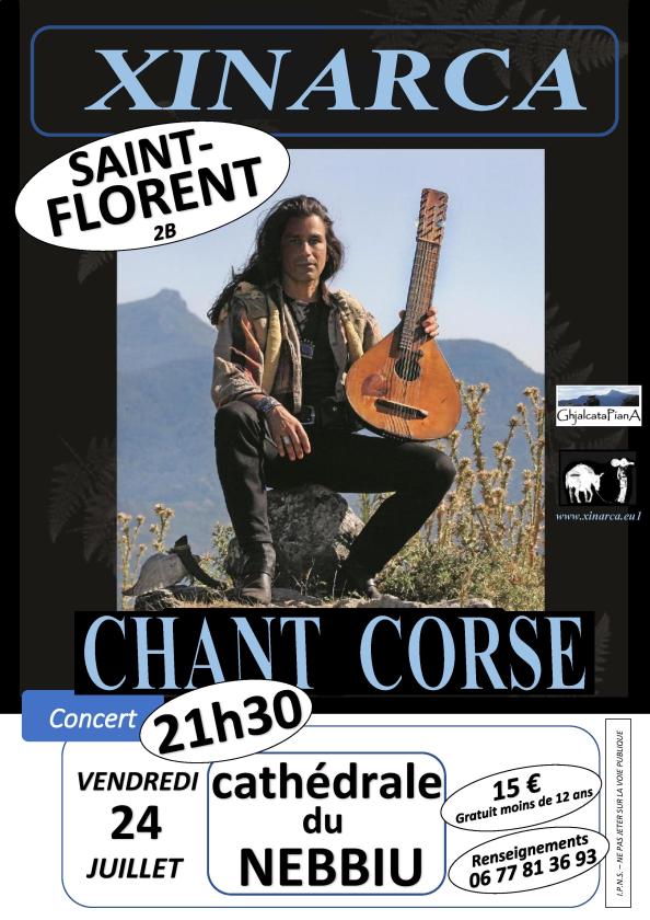 sortie à ST FLORENT, Corse. XINARCA, CHANT ET CISTRE CORSES Sortir à ST FLORENT(Corse). ST FLORENT.