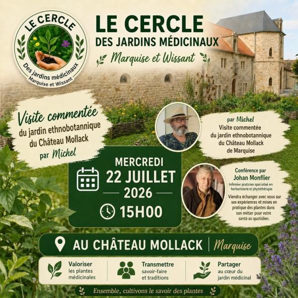 sortie à MARQUISE, Pas de Calais. VISITE DU JARDIN DU CHÂTEAU MOLLACK, À MARQUISE Sortir à MARQUISE(Pas de Calais). MARQUISE.