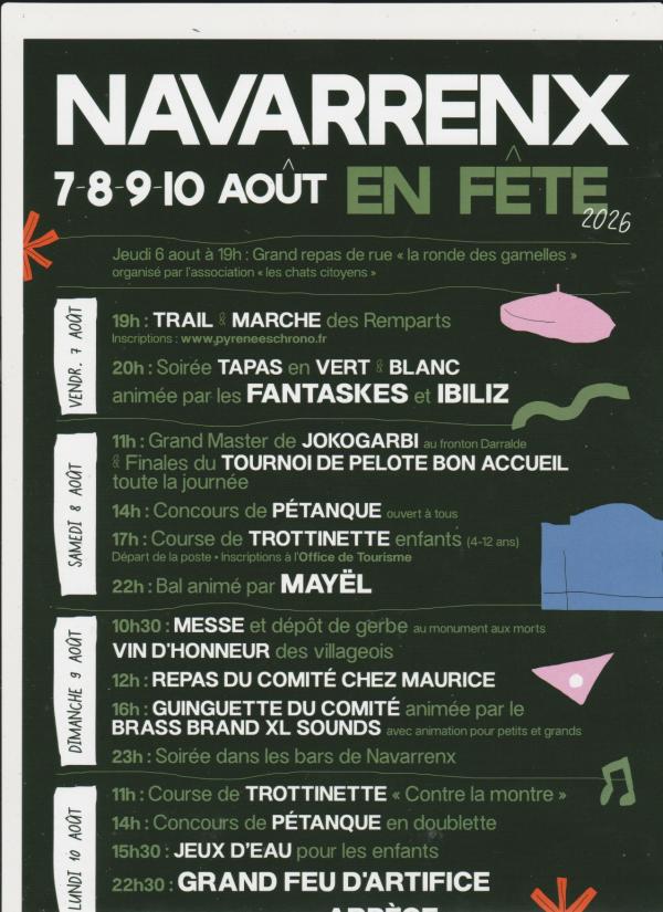Sortir &agrave; NAVARRENX(Pyr&eacute;n&eacute;es Atlantiques). NAVARRENX.
