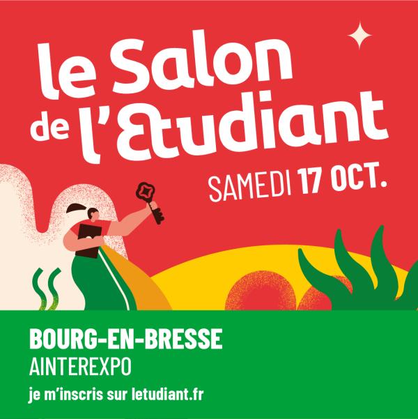 sortie à BOURG EN BRESSE, Ain. SALON DE L'ETUDIANT À BOURG-EN-BRESSE Sortir à BOURG EN BRESSE(Ain). BOURG EN BRESSE.