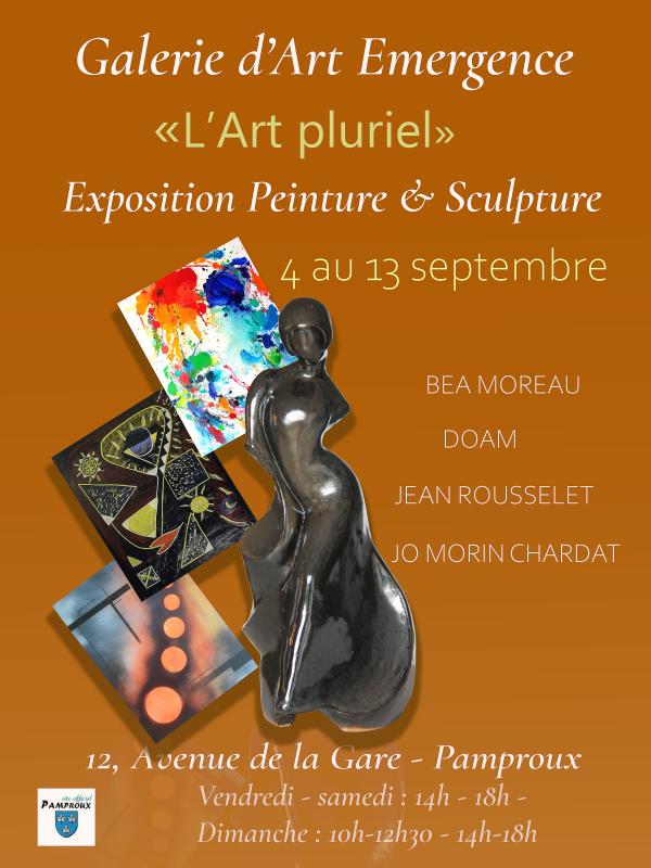 sortie à PAMPROUX, Deux Sèvres. EXPOSITION PEINTURE ET SCULPTURE Sortir à PAMPROUX(Deux Sèvres). PAMPROUX.
