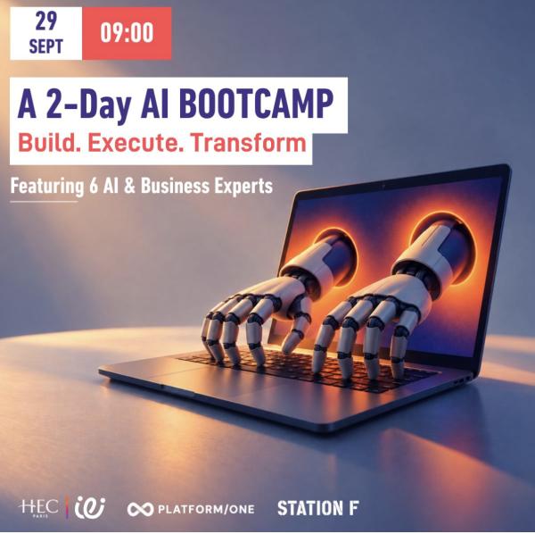 sortie à PARIS, Paris. BOOTCAMP SUR L'IA Sortir à PARIS(Paris). PARIS.