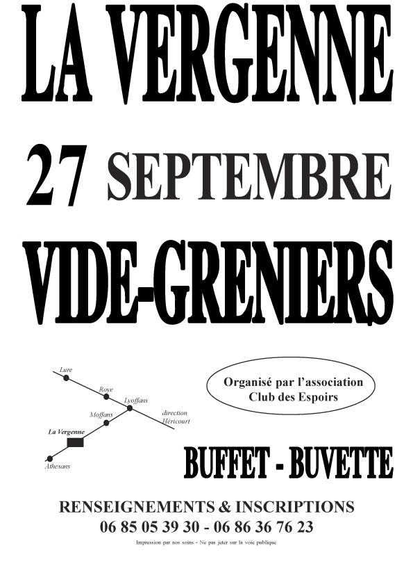 Sortir &agrave; LA VERGENNE(Haute Sa&ocirc;ne). LA VERGENNE.