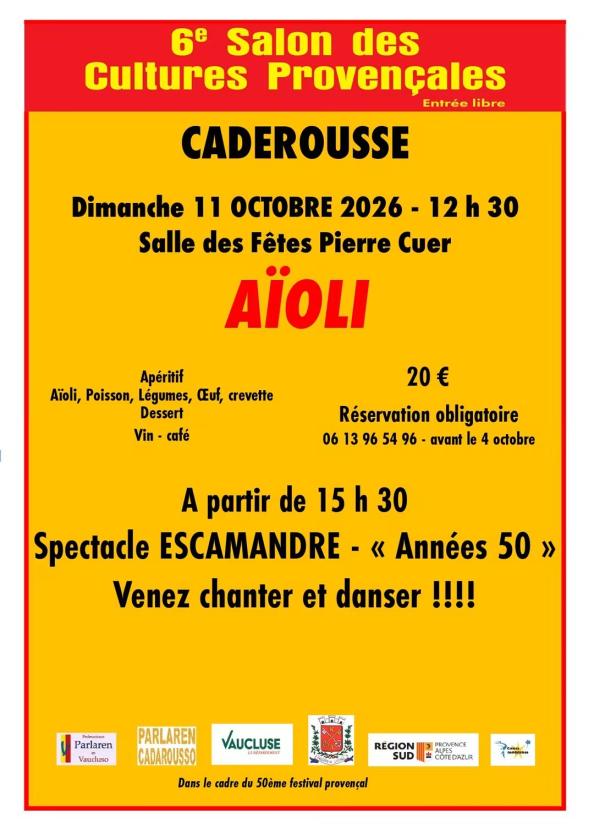 Sortir &agrave; CADEROUSSE(Vaucluse). CADEROUSSE.