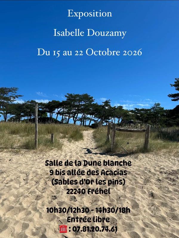 sortie à FREHEL, Côtes d'Armor. EXPOSITION PASTELS&FUSAINS PAR ISABELLE DOUZAMY Sortir à FREHEL(Côtes d'Armor). FREHEL.