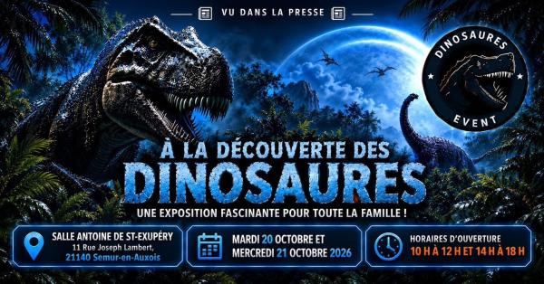 sortie à SEMUR EN AUXOIS, Côte d'Or. ECPOSITION DE DINOSAURES Sortir à SEMUR EN AUXOIS(Côte d'Or). SEMUR EN AUXOIS.