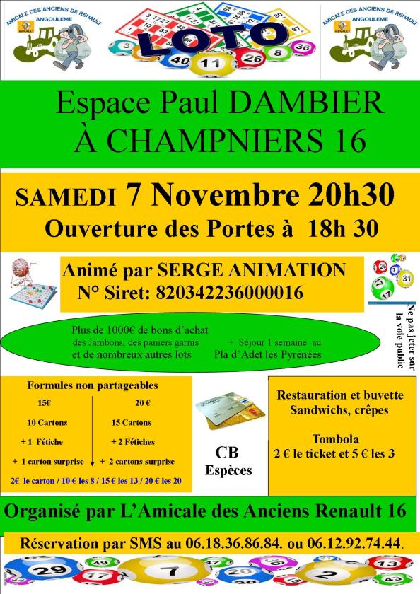 Sortir &agrave; CHAMPNIERS(Charente). CHAMPNIERS.