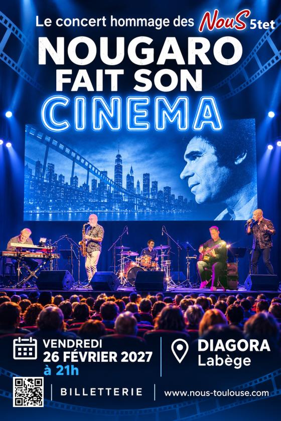 sortie à LABEGE, Haute Garonne. NOUGARO FAIT SON CINÉMA Sortir à LABEGE(Haute Garonne). LABEGE.