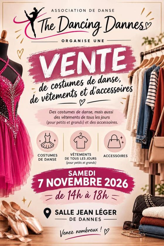 sortie à DANNES, Pas de Calais. VENTE DE COSTUMES DE DANSE, DE VÊTEMENTS... Sortir à DANNES(Pas de Calais). DANNES.