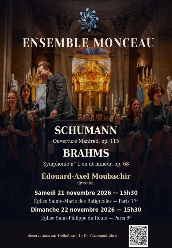 sortie à PARIS 08, Paris. BRAHMS : SYMPHONIE N°1 Sortir à PARIS 08(Paris). PARIS 08.