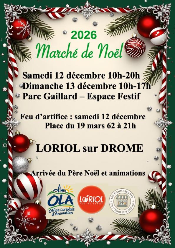 sortie à LORIOL SUR DROME, Drôme. MARCHÉ DE NOËL Sortir à LORIOL SUR DROME(Drôme). LORIOL SUR DROME.